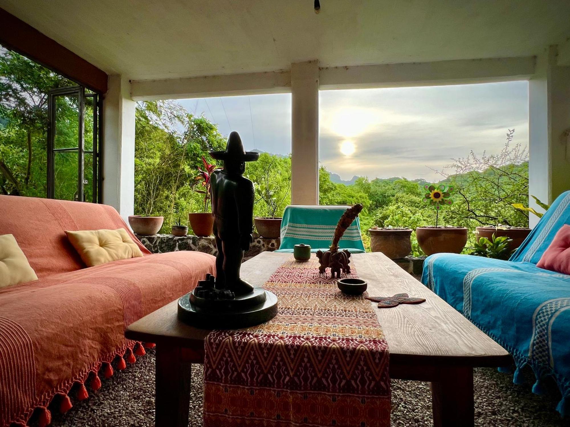 Santuario Ave Fenix-Cabanas Tepoztlán Eksteriør bilde